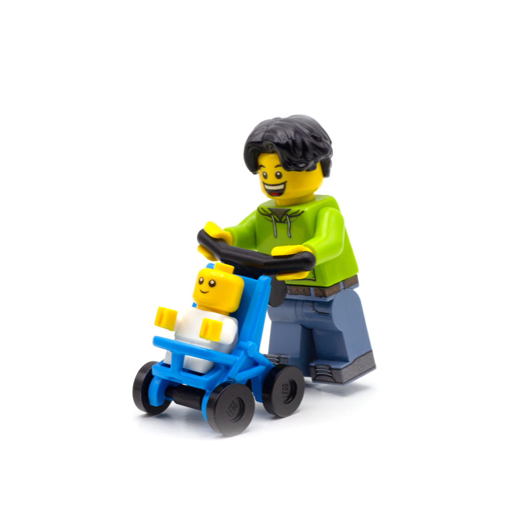 LEGO Minifigure Pushchair Stroller