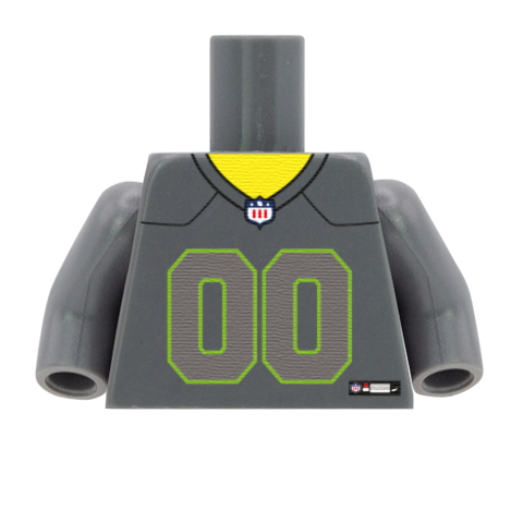 Seattle Seahawks (NFC) - Custom Design Minifigure Torso