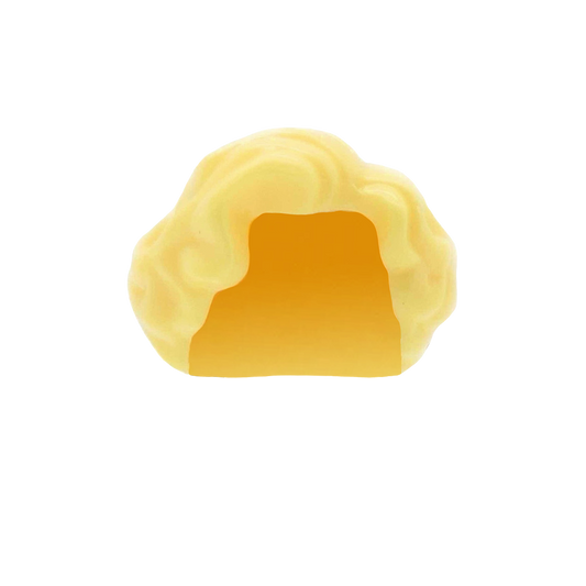 Light Blonde Short Curls - LEGO Minifigure Hair