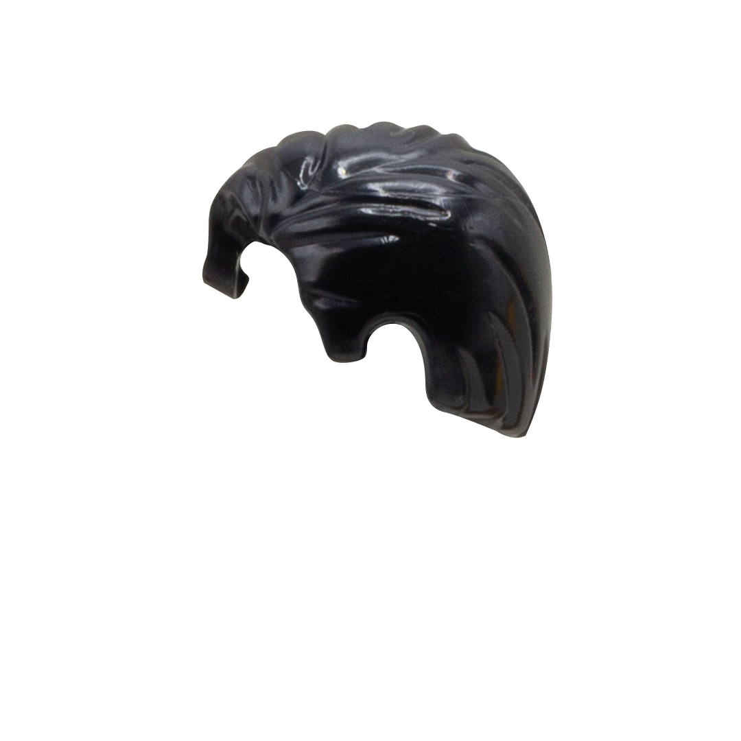 Short Black LEGO Minifigure Hair