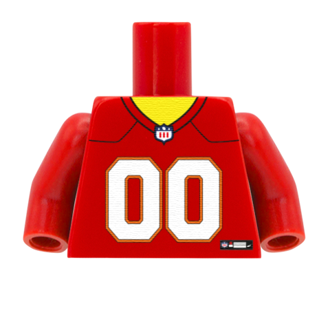 Tampa Bay Bucks (NFC) - Custom Design Minifigure Torso