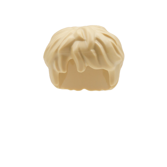 Blonde Short Thick Messy Hair - LEGO Minifigure Hair