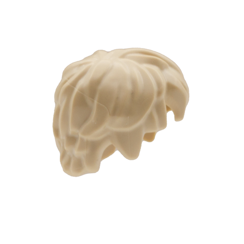 Blonde Short Thick Messy Hair - LEGO Minifigure Hair – Minifigs.me