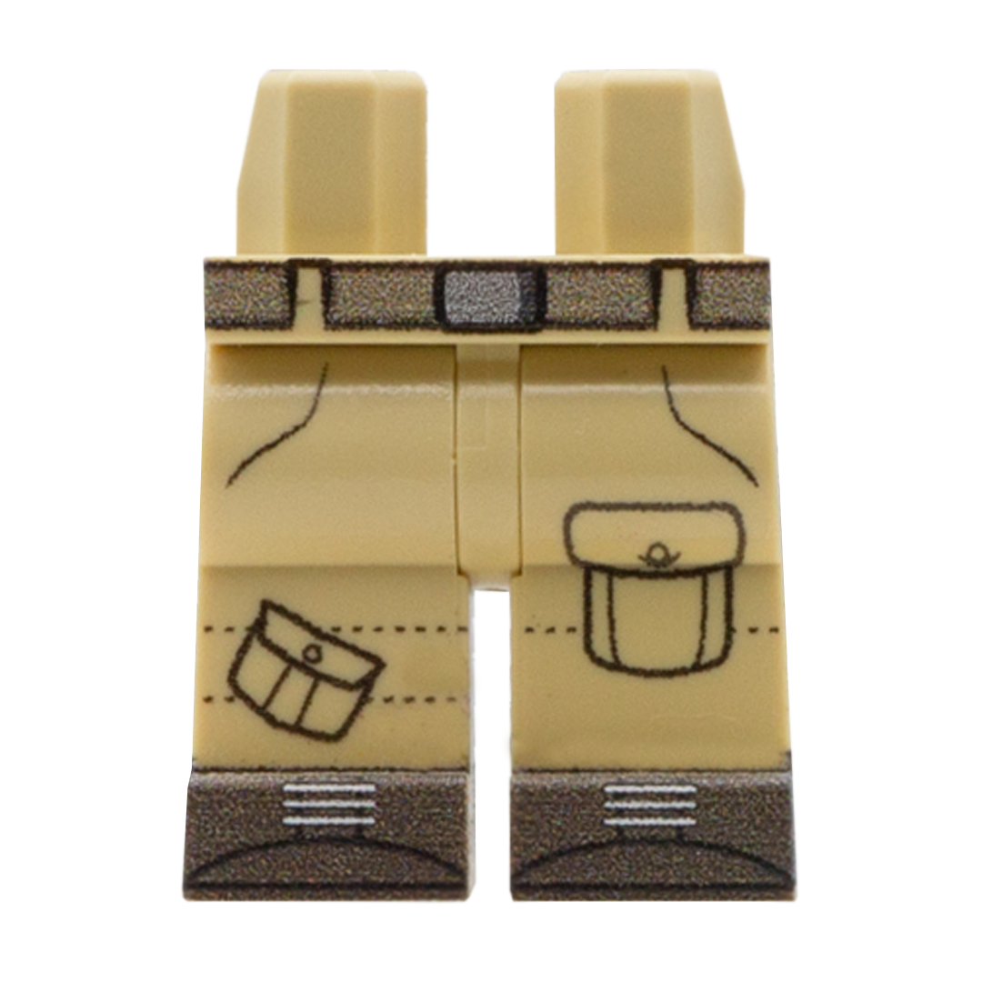 Light Tan LEGO Minifigure trousers