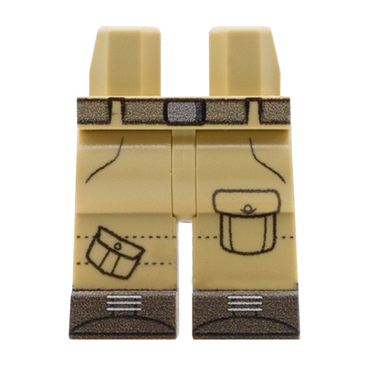 Light Tan LEGO Minifigure trousers