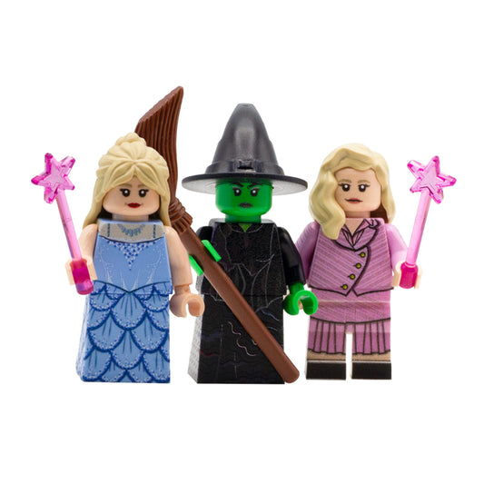 LEGO Wicked Custom Minifigures (Glinda and Elphaba)