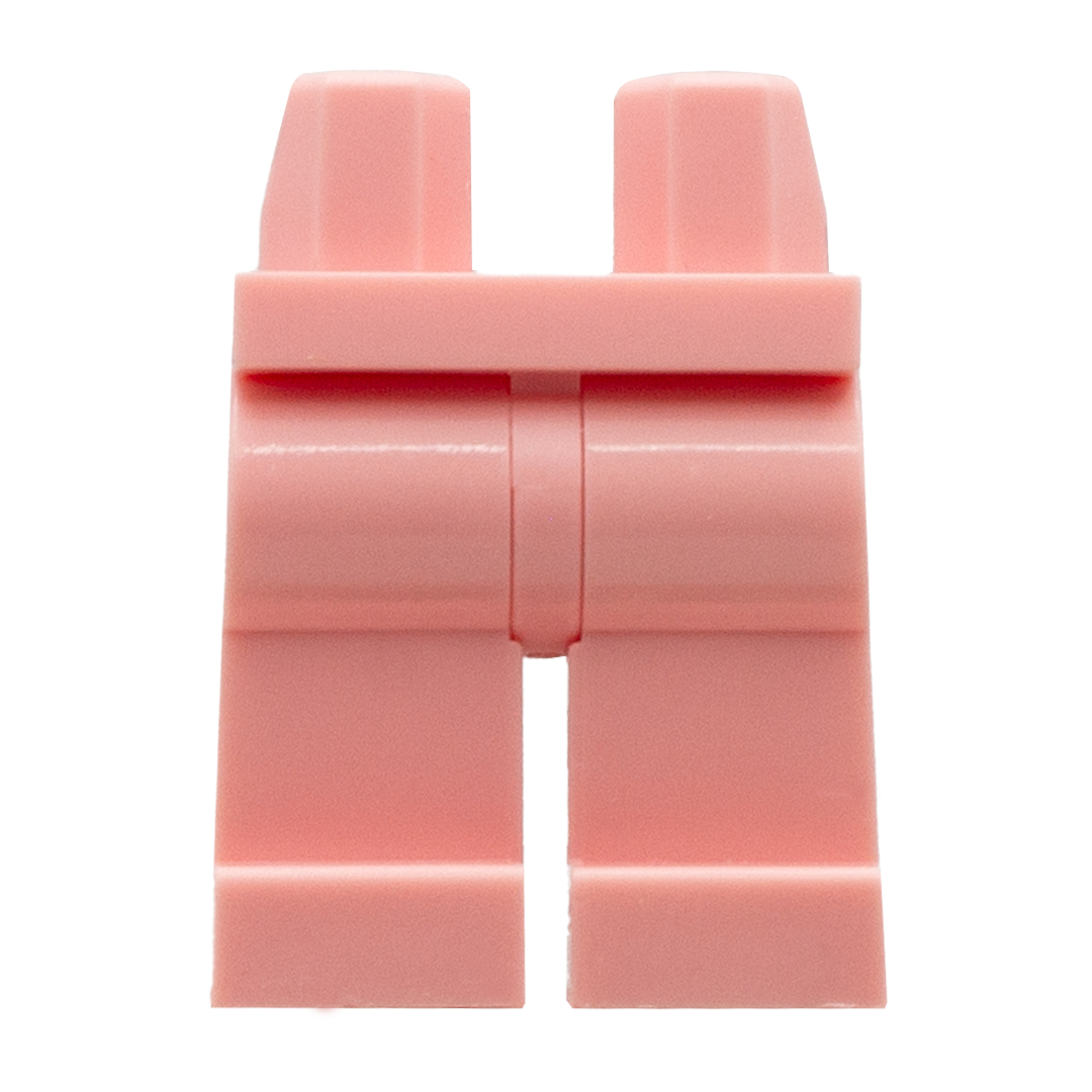 Warm light pink LEGO legs for LEGO minifigure