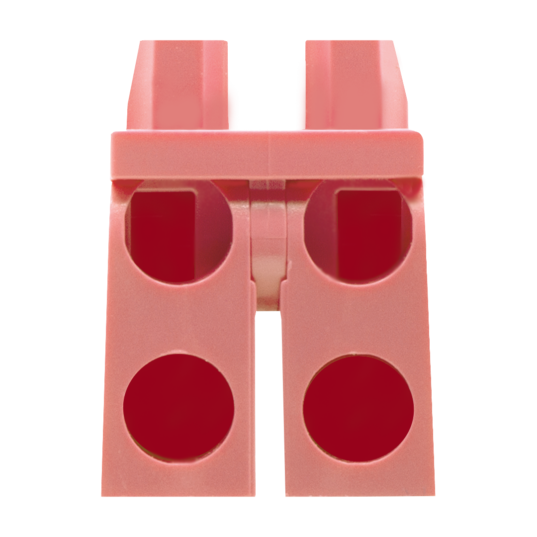 Warm light pink LEGO legs for LEGO minifigure