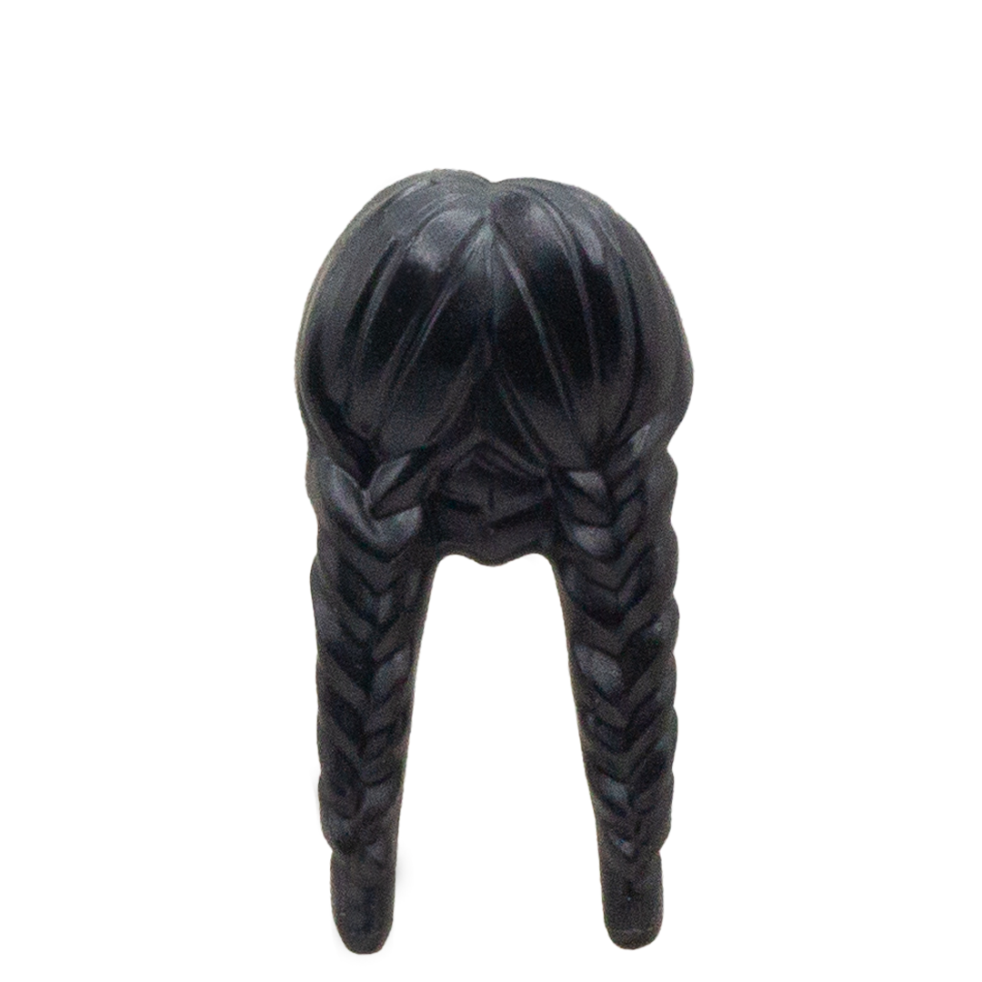 LEGO Minifigure Black Braids