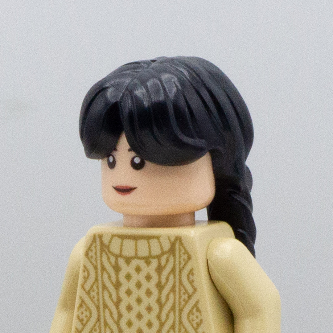LEGO Minifigure Black Braids