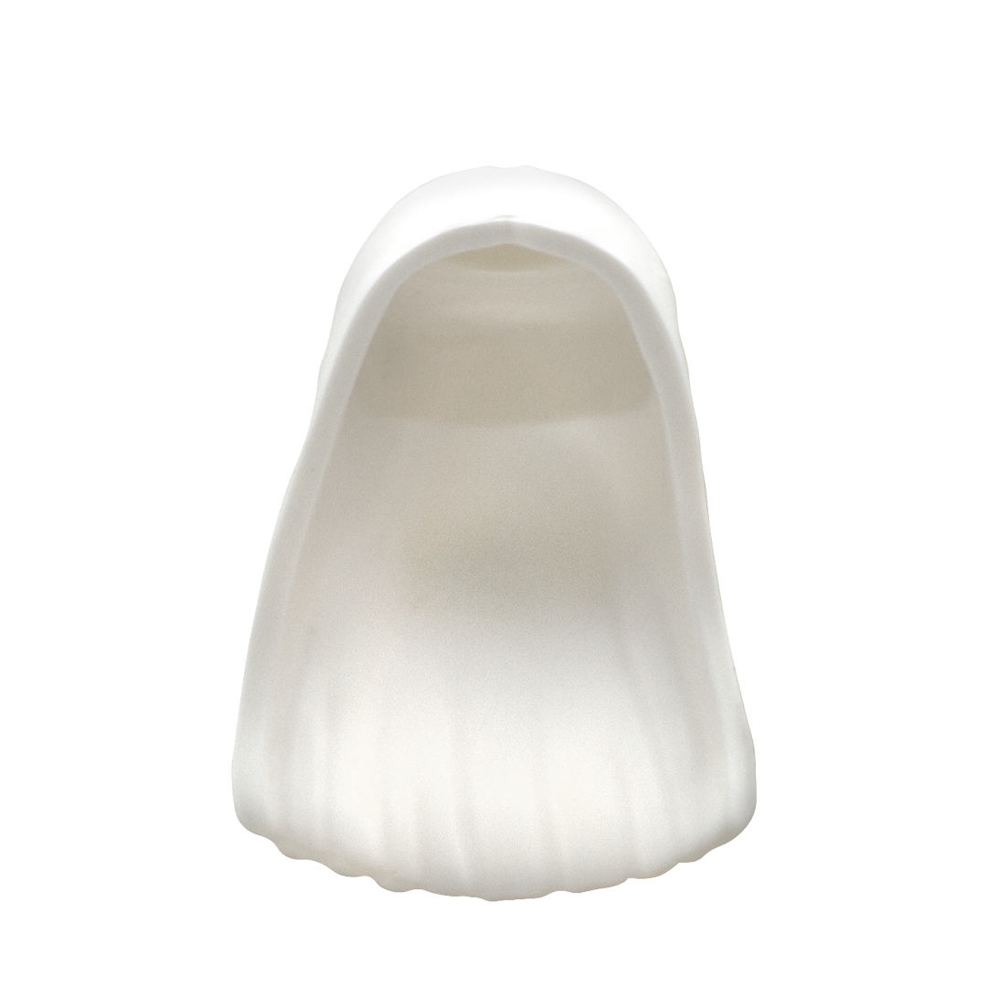 White Long Straight Hair - LEGO Minifigure Hair