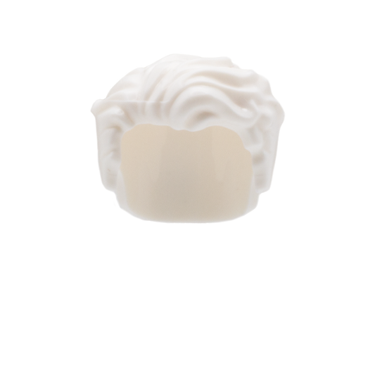 White Movie Star Hair - LEGO Minifigure Hair