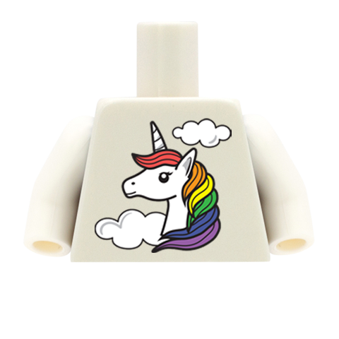 Unicorn - Custom Design LEGO Torso