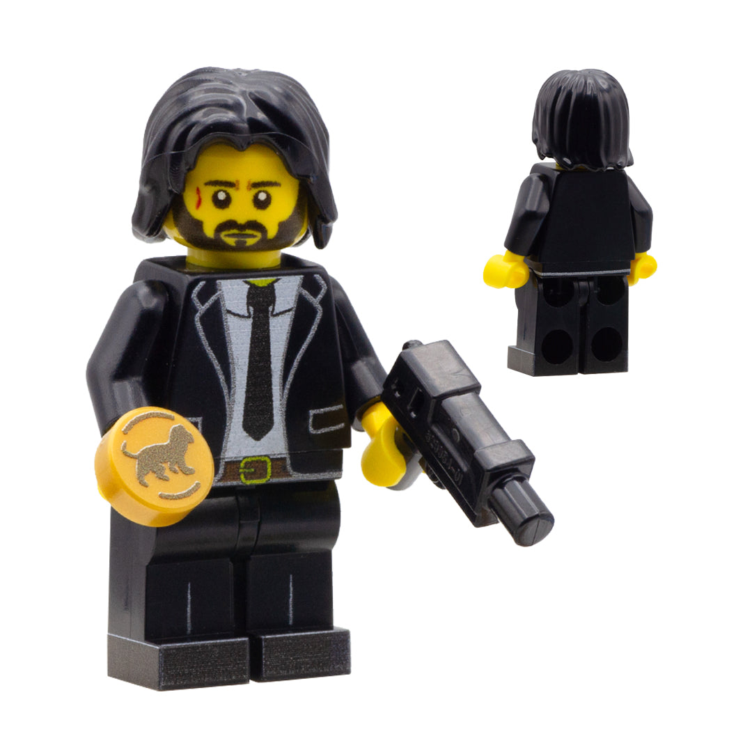 John Wick Custom LEGO Minifigure