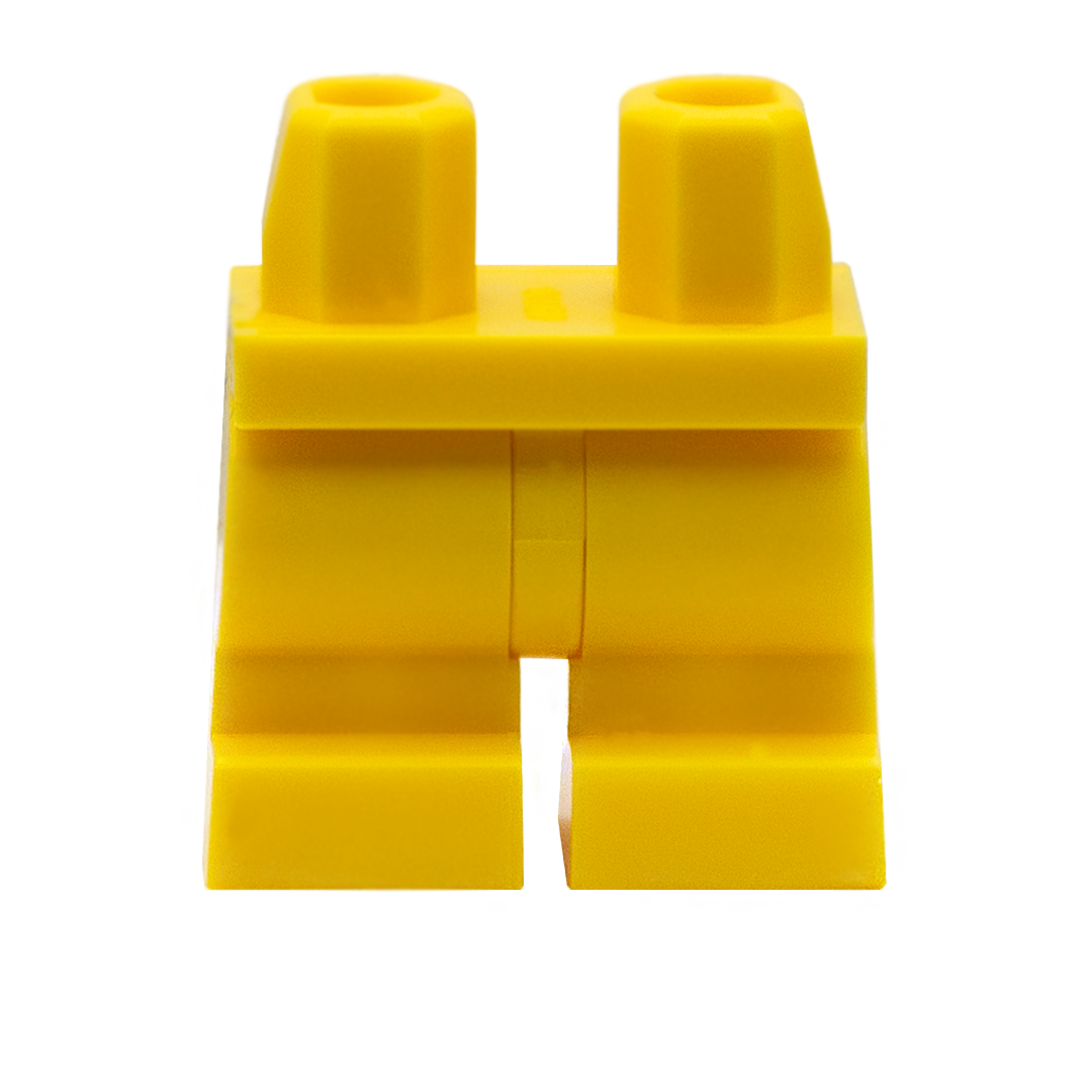 Yellow Medium Legs for LEGO  minifigure