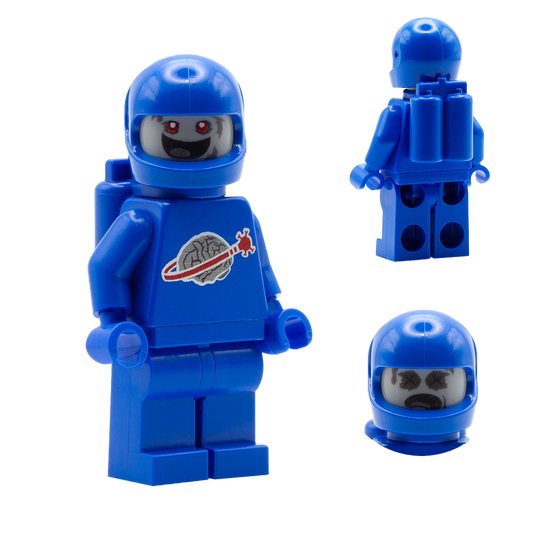 Zombie Spaceman - Custom Design Minifigure