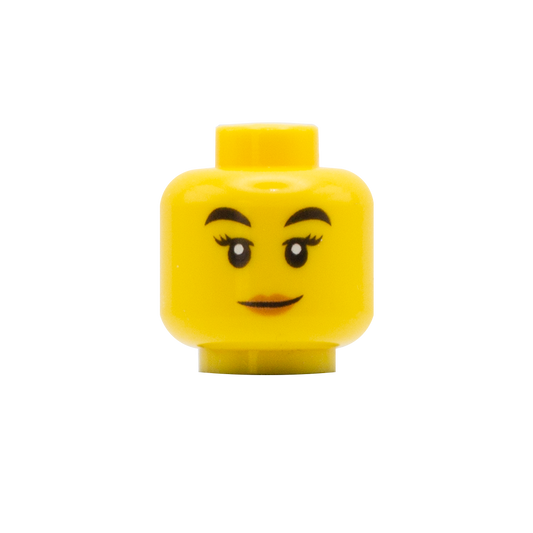 Smirk / Superhero Mask - LEGO Minifigure Head