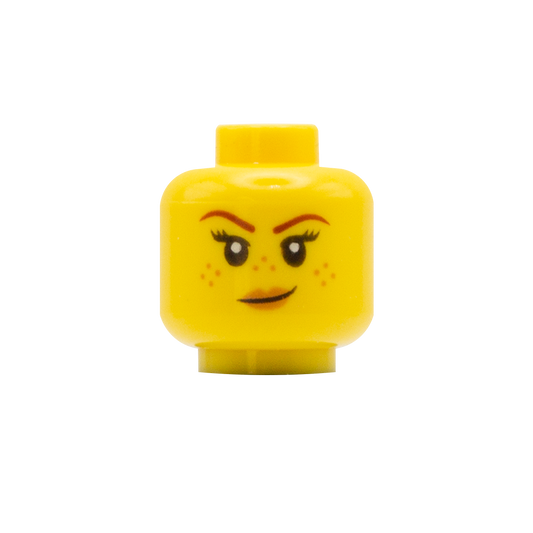 Freckles Smile / Wink - LEGO Minifigure Head