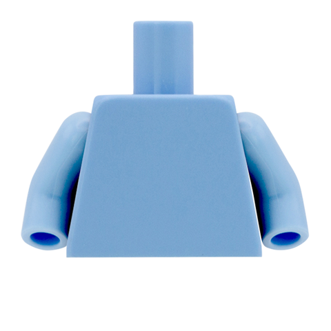 Button Up Figure Women's Button Up Top - Custom Design Minifigure Torso – Minifigs.me