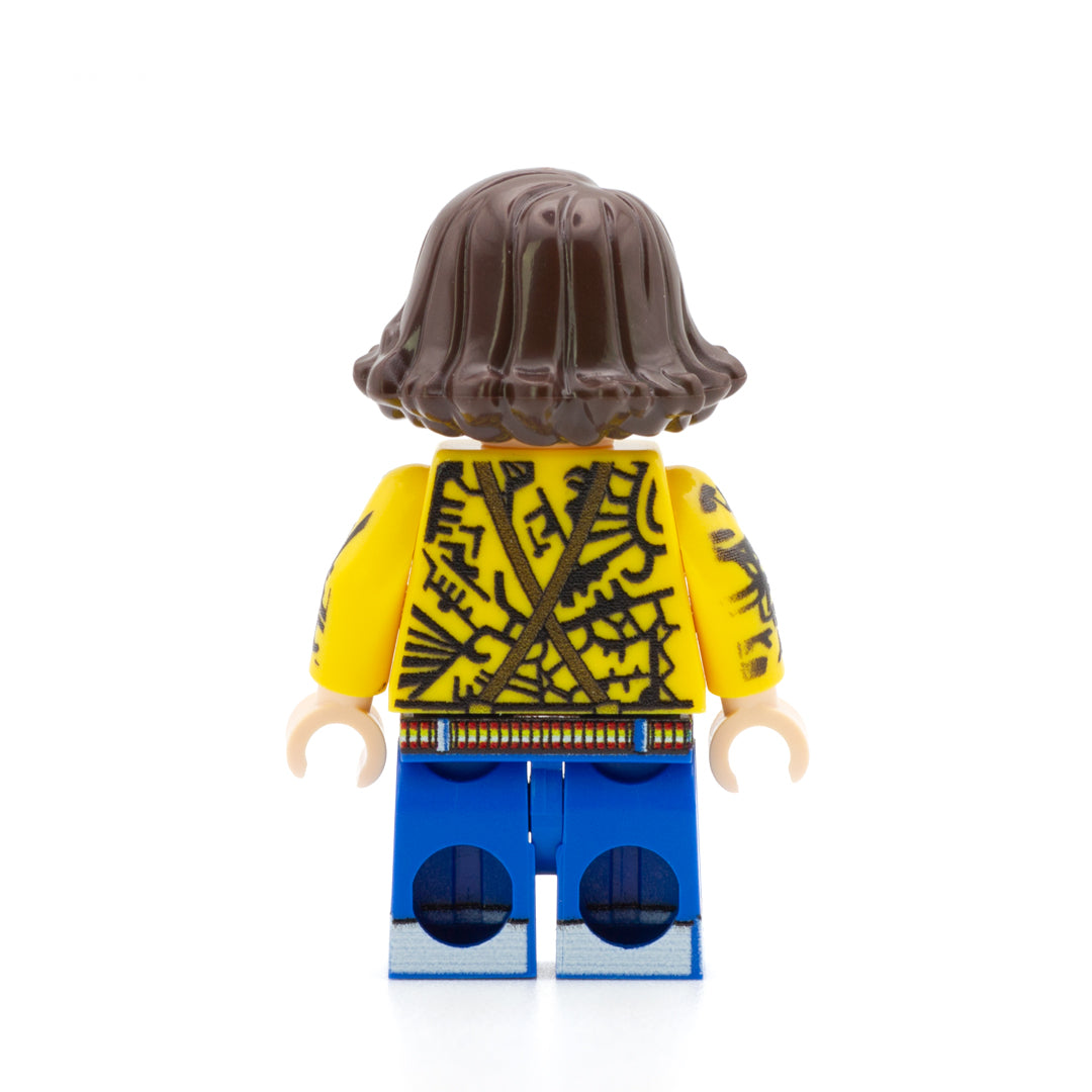 Eleven in her Yellow Shirt (Stranger Things) - Custom LEGO Design Minifigure