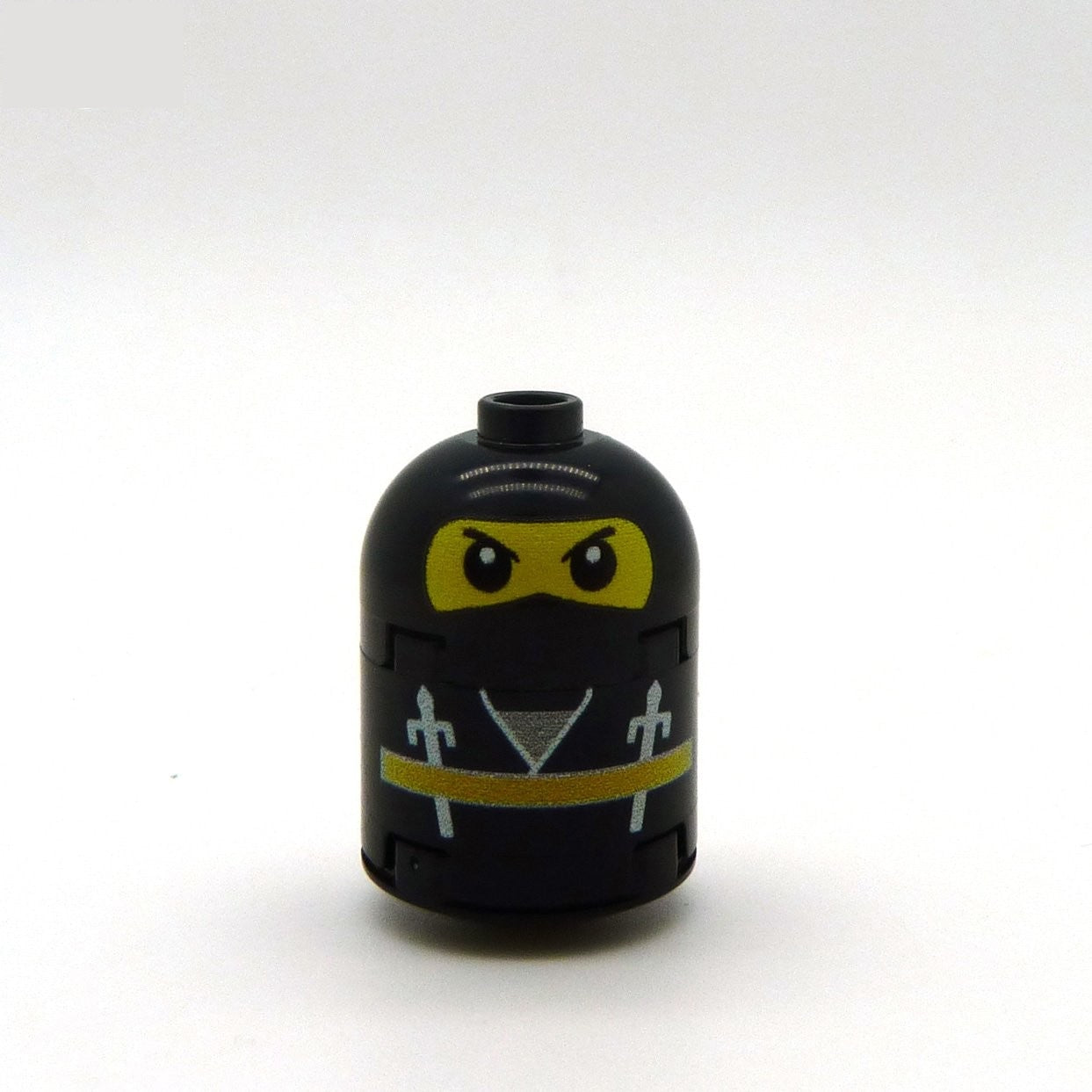 Black Ninja Custom LEGO Brick Figure