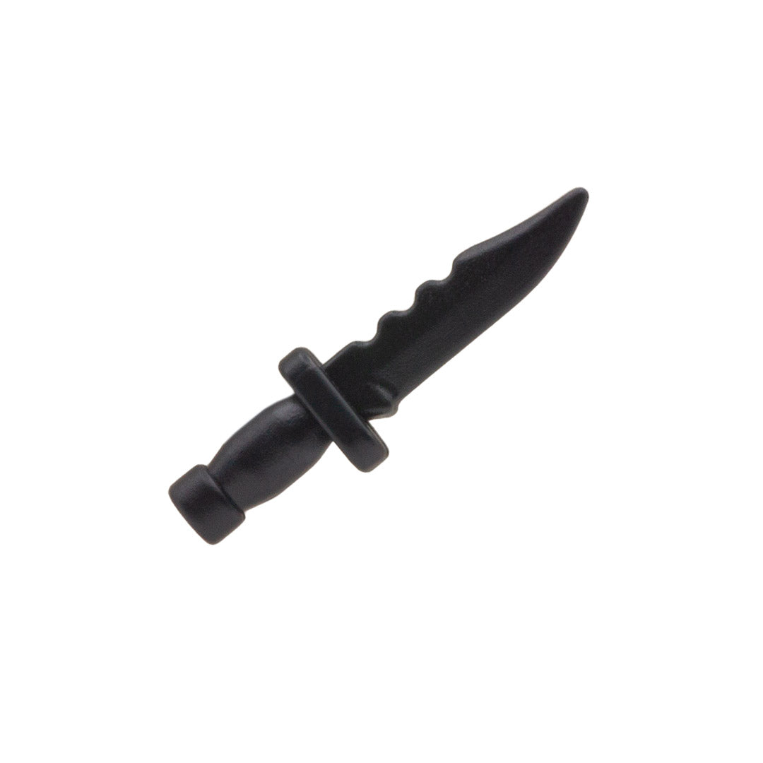 black serrated knife Brickforge lego part
