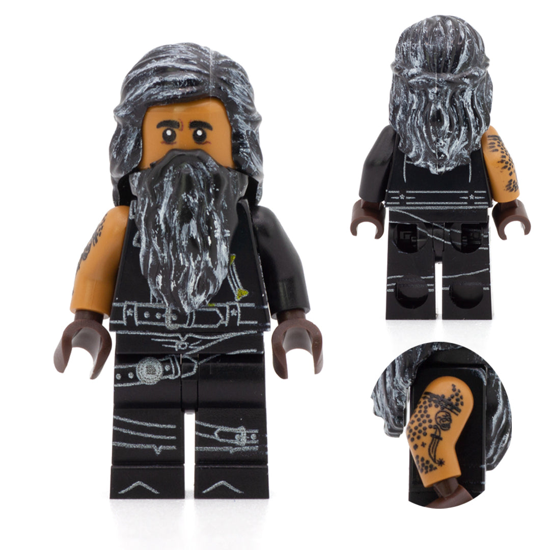 Blackbeard, Our Brick Means Death - Custom Design LEGO Minifigure