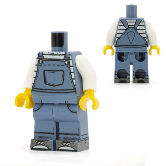 Dungarees  - Custom Design Minifigure Outfit