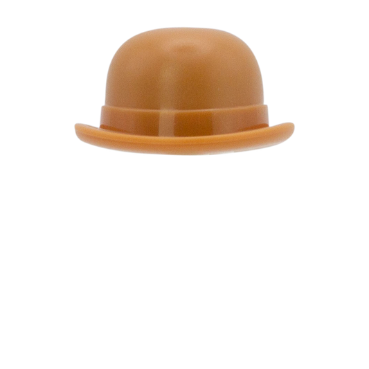 Brown Bowler Hat - LEGO Minifigure Hat