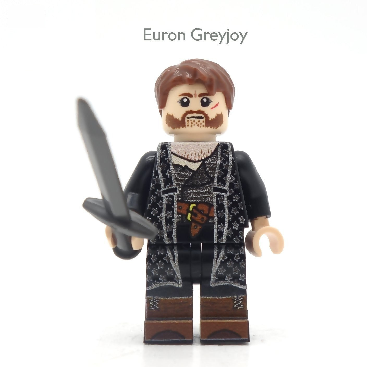 LEGO Euron Greyjoy (game of thrones) - Custom Design Minifigure
