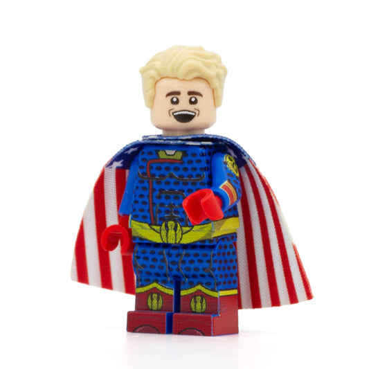 Patriotic Superhero - Custom Design Minifigure