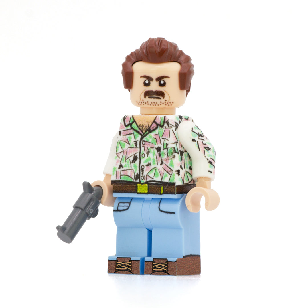 Stranger Things - Hopper - Custom Design LEGO Minifigure