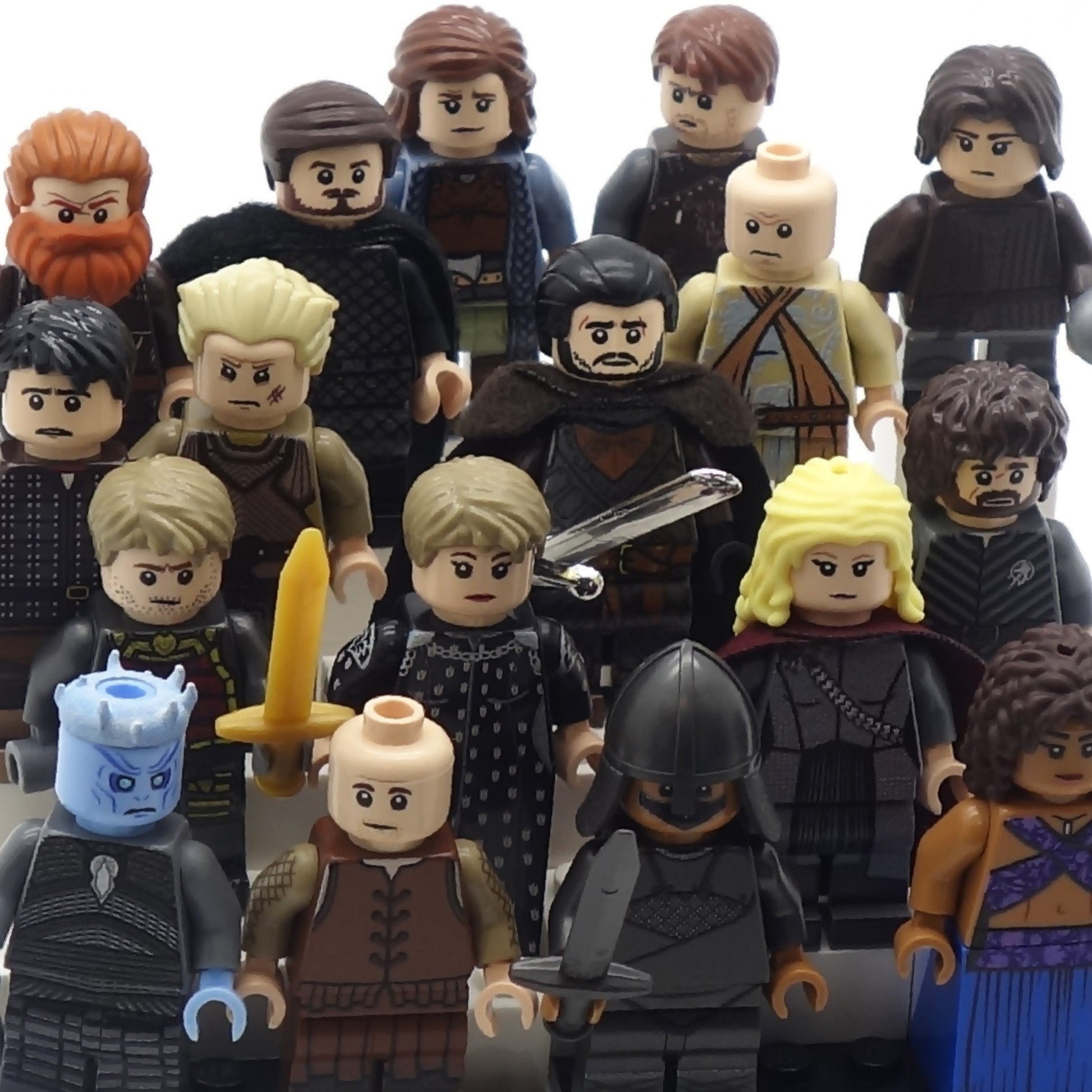 Full Range of Ganme of Thrones (Medieval Fantasy) Minifigs - Custom LEGO Minifigures