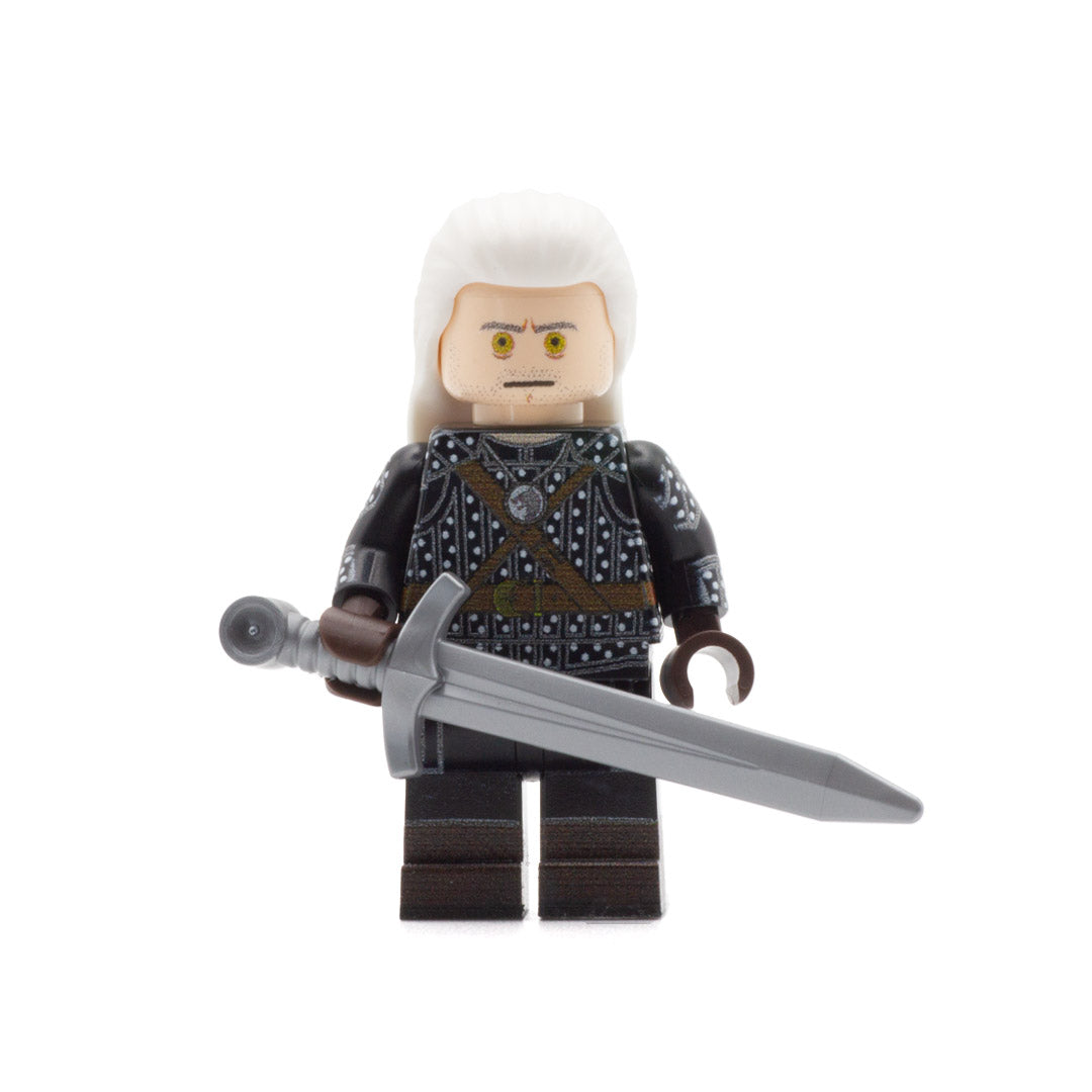 The Witcher custom LEGO minifigures (Geralt of Rivia)