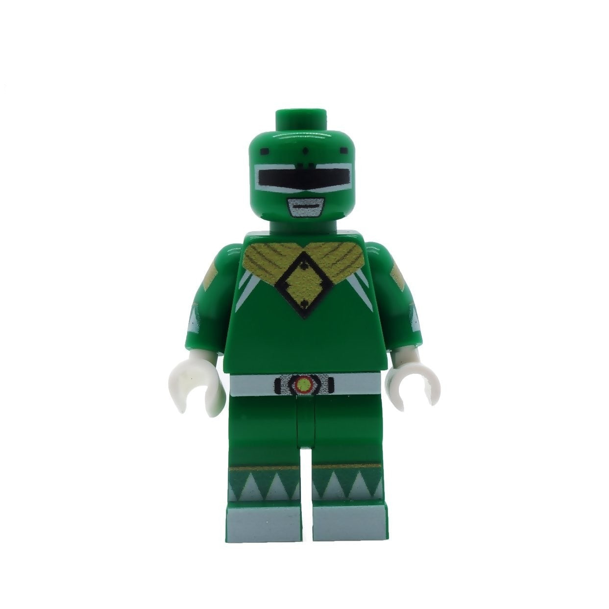 green ranger, power rangers custom LEGO minifigure