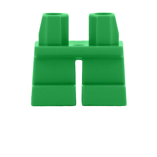 Short Green Legs - LEGO Minifigure Legs