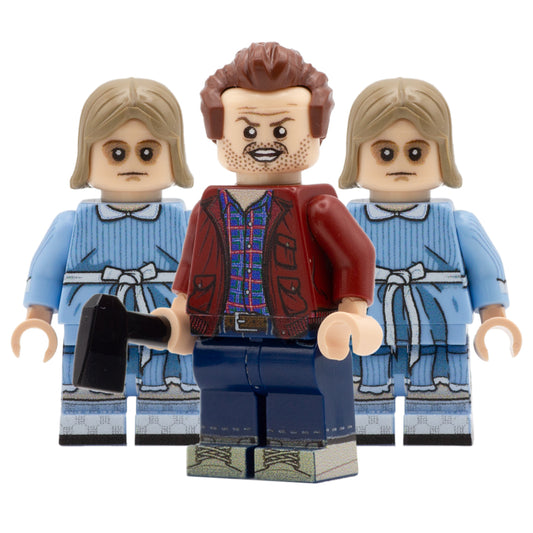 The Shining, Jack Torrance, The Twins - Custom Designed Lego Minifigure