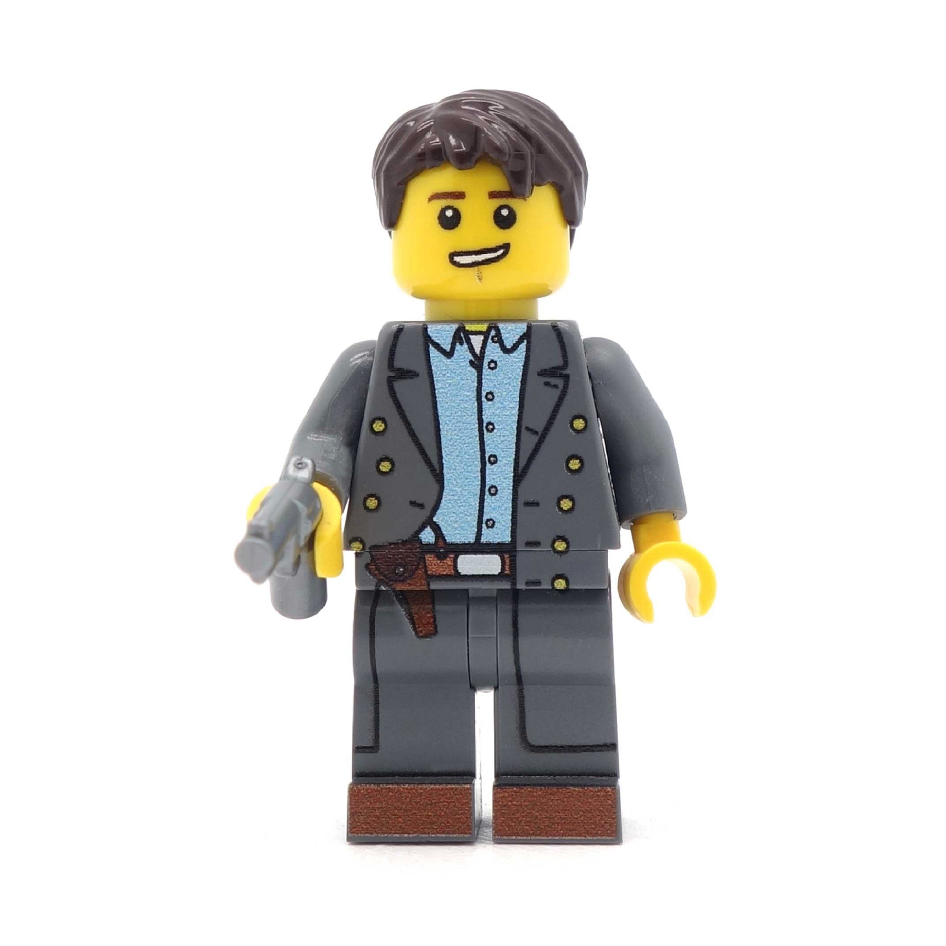Jack the Time Traveller Custom LEGO Minifigure Doctor who