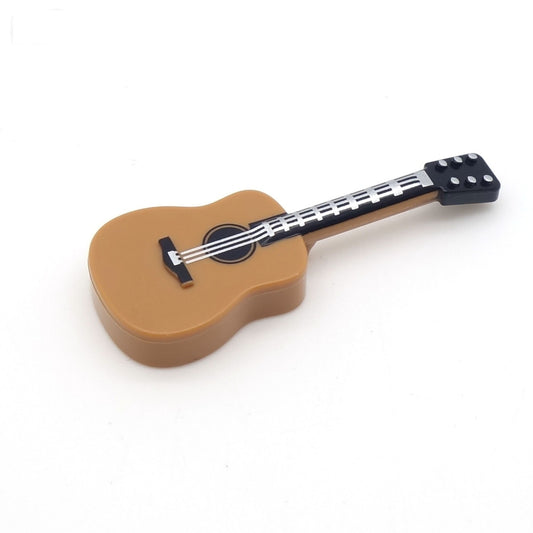Light Brown LEGO Acoustic Guitar