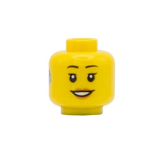 Happy Smile, Hearing aid - LEGO Minifigure Head