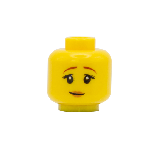 Worried / Unsure - LEGO Minifigure Head