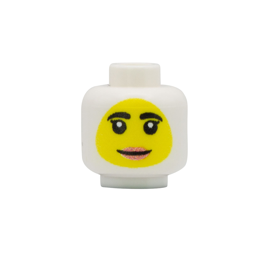 Smiling lego discount head