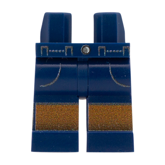 Navy Shorts with Pockets - Custom Printed Minifigure Legs