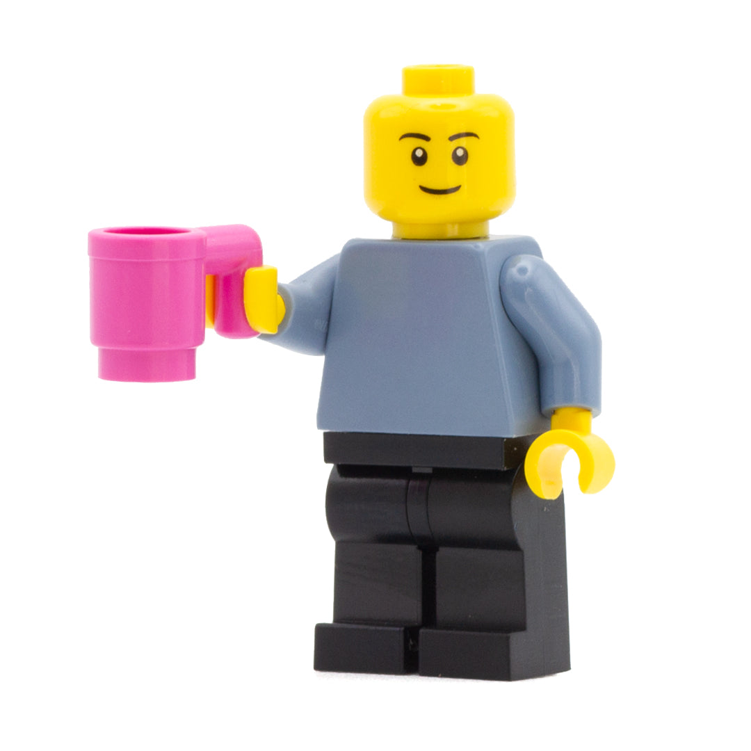 LEGO Pink Mug - Minifigure Accessory –