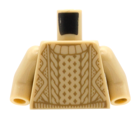 LEGO Cable Knit Jumper - Lego Minifigure Torso