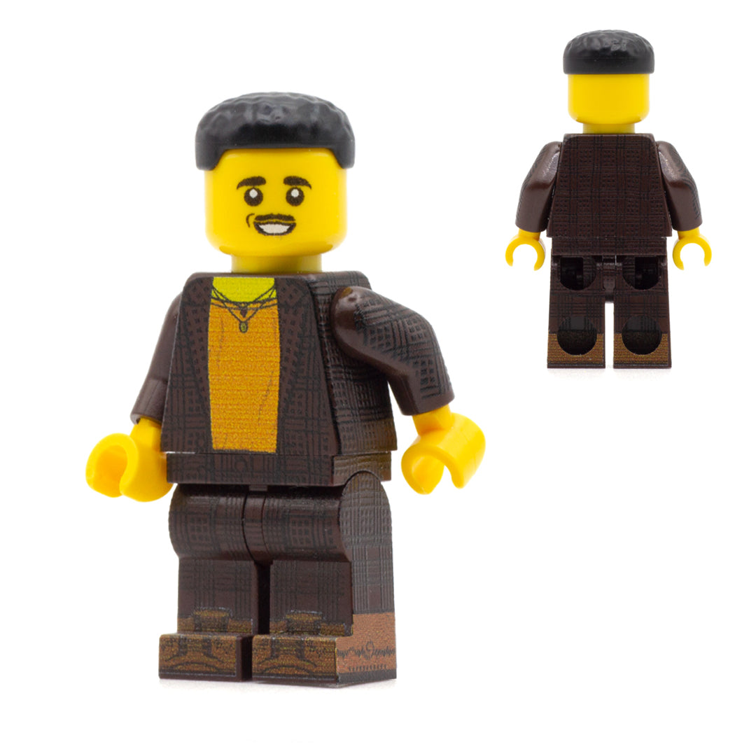 15th Doctor, Ncuti Gatwa - Custom Designed Lego Minifigure