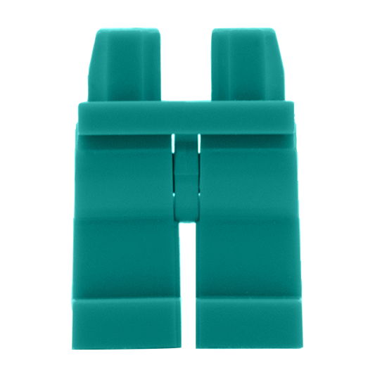 Teal Legs - LEGO Minifigure Legs