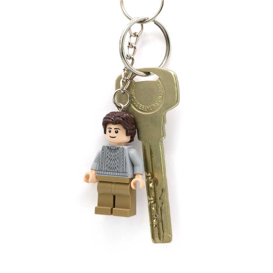 personalised minifigure keychain