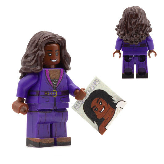 Michelle Obama - Custom Designed LEGO Minifigure