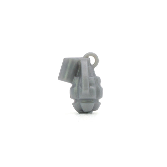 BrickForge Steel Pineapple Grenade  - Minifigure Accessory